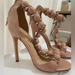 Ankle Strap Summer Heels Size 6